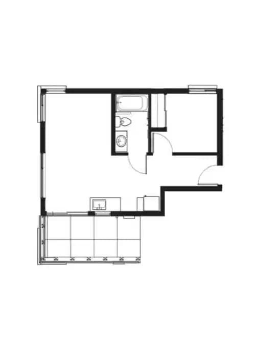 1 Bed 1 Bath - Image 3