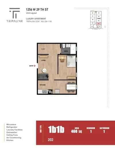 1 Bed 1 Bath - Image 1