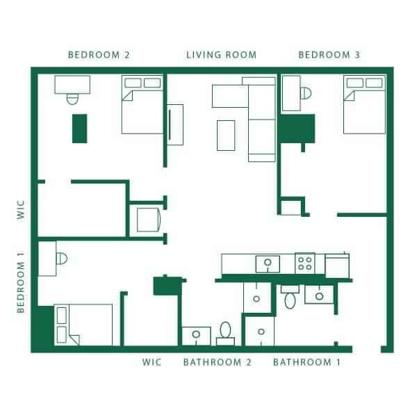 3 Bedroom - 2 Bathroom - Image 1