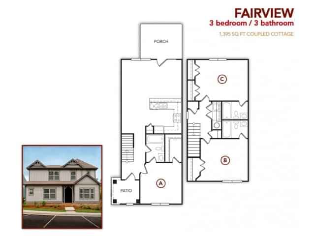 3 Bedroom - 3 Bathroom