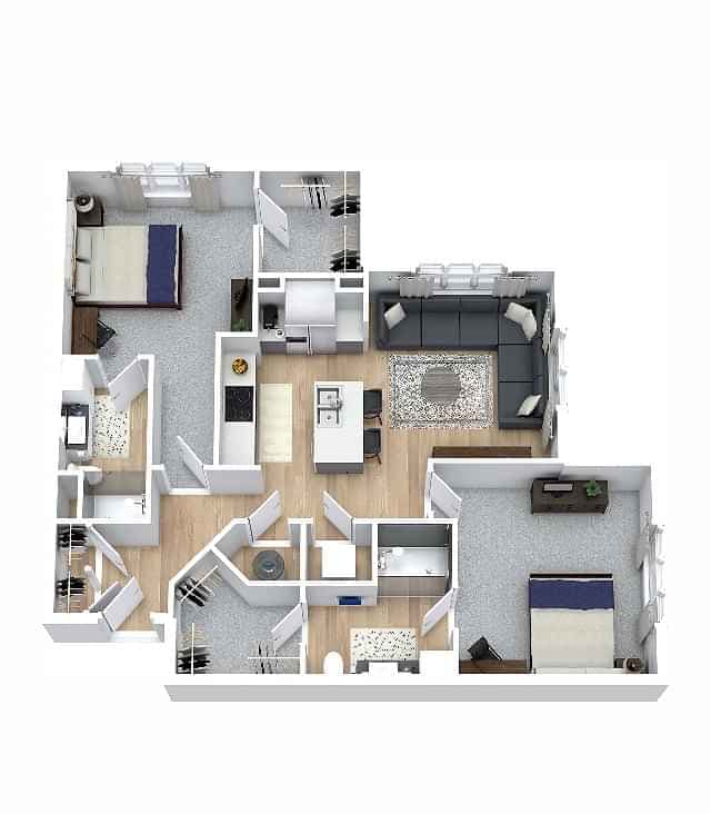 2 Bedroom 2 Bathroom  - Image 1