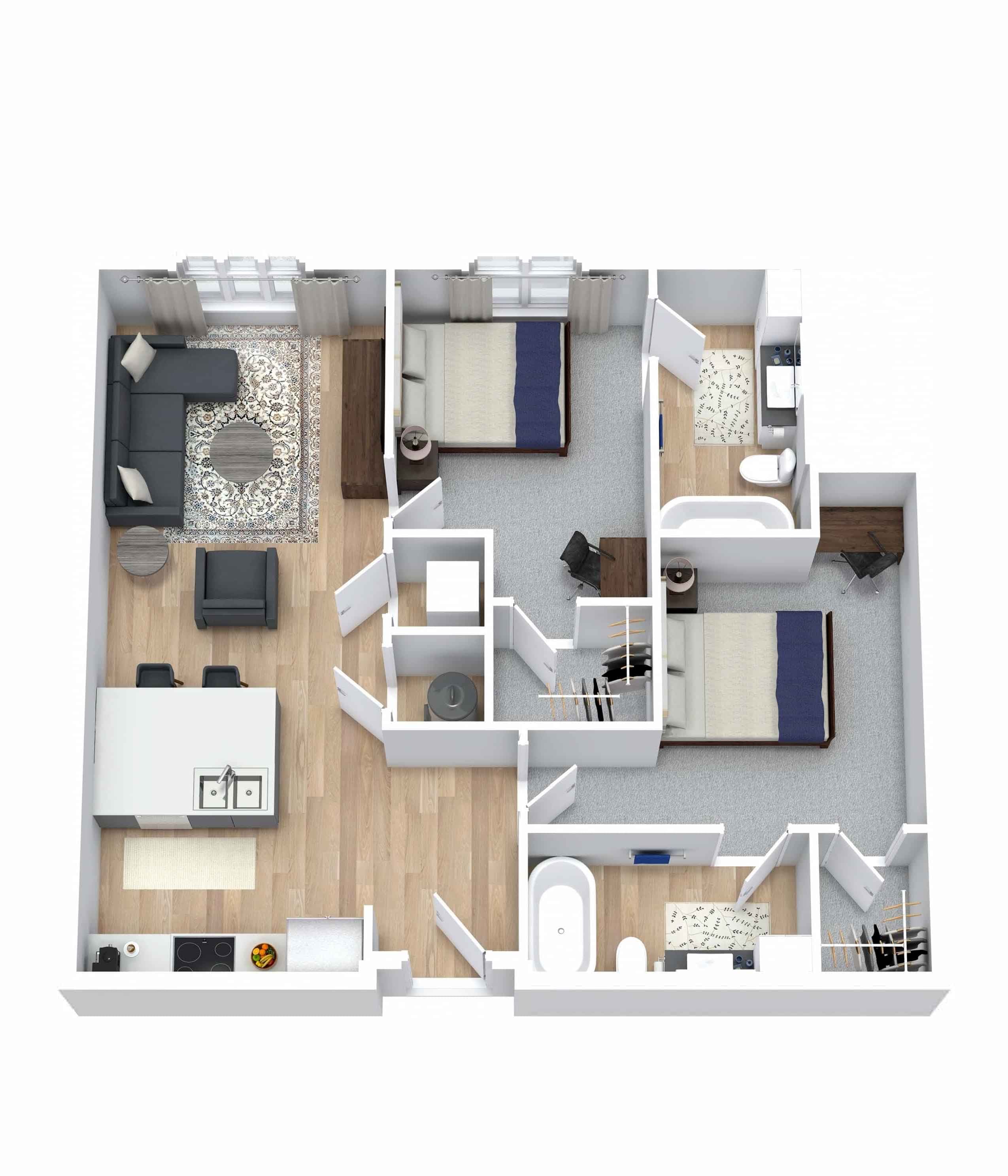 2 Bedroom 2 Bathroom  - Image 3