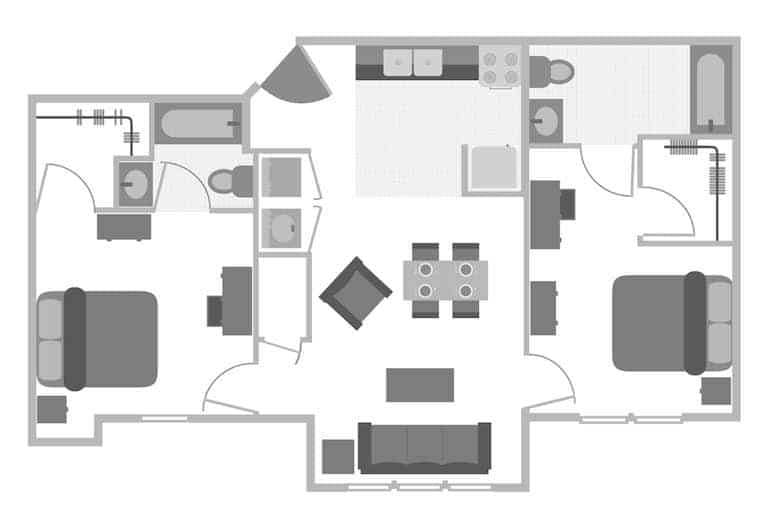 2 Bed 2 Bath - Image 6