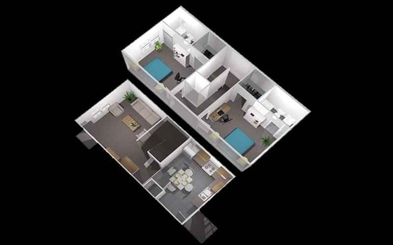 Private Room - Townhome (2 Bed - 2 Bath) - Image 6