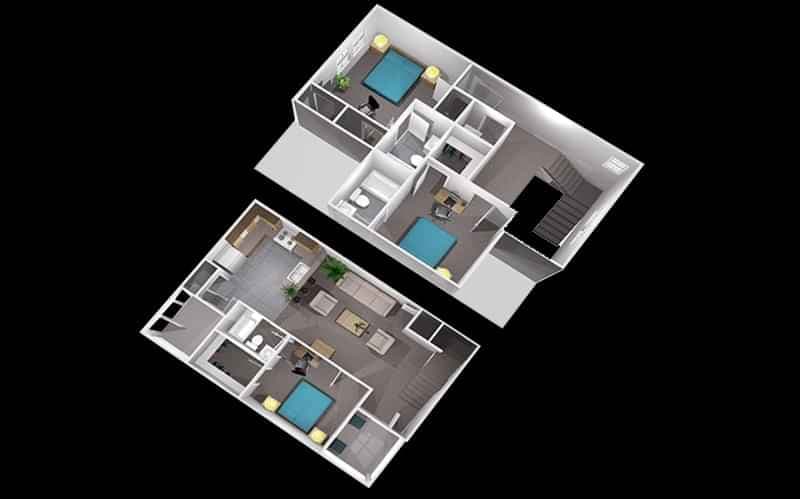 Private Room - Townhome (3 Bed - 3 Bath) - Image 6