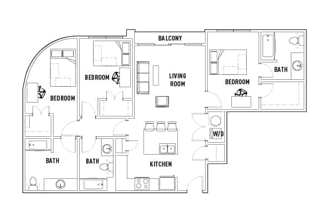 3 Bedroom 3 Bathroom - Image 1