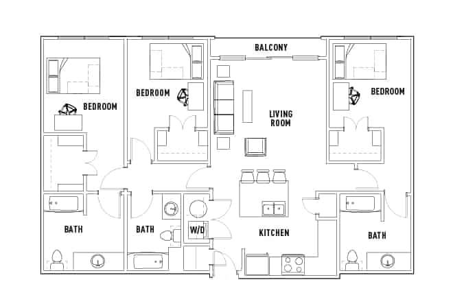 3 Bedroom 3 Bathroom - Image 2