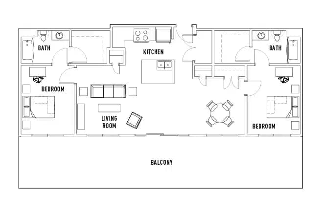 2 Bedroom 2 Bathroom - Image 7