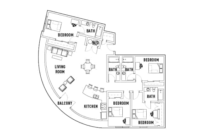 4 Bedroom 4 Bathroom - Image 2