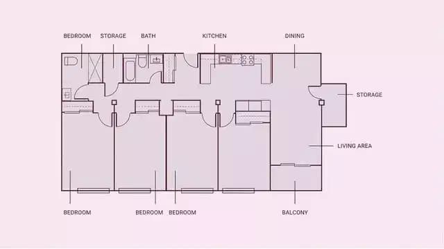 4 Bed 2 Bath - Image 2