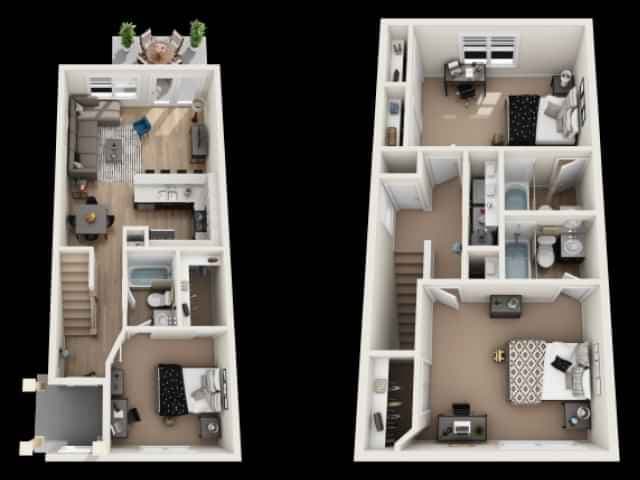 Private Room - Private Bath (3 Bed - 3 Bath) - Image 9