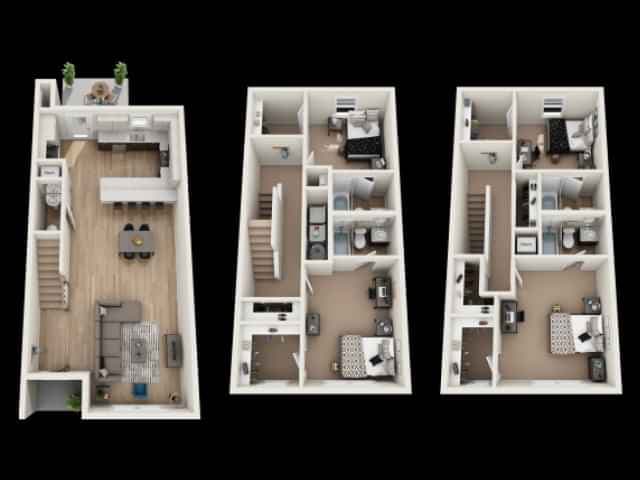Private Room - Private Bath (4 Bed - 4 Bath) - Image 9