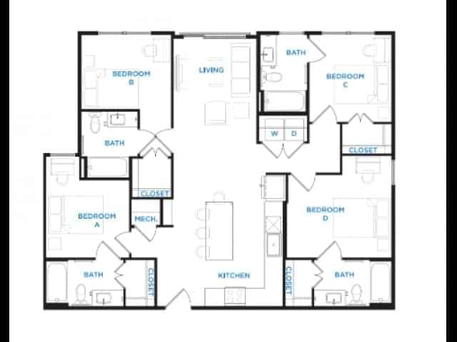 D6 (4 Bed 4 Bath) - Image 8