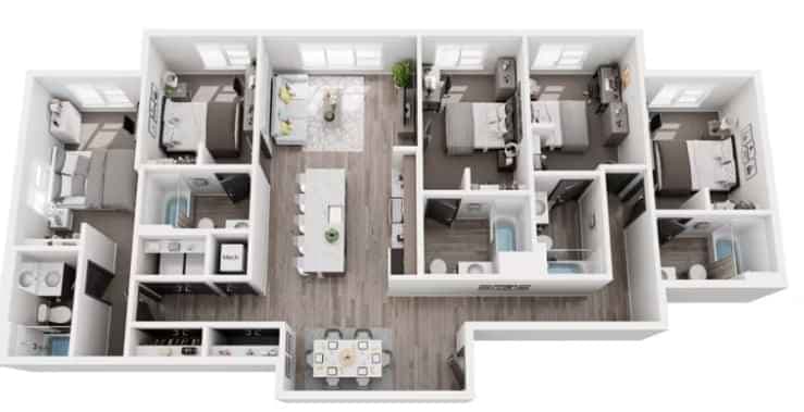 5 Bedroom 5 Bathroom