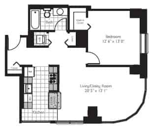 1 Bed 1 Bath - Image 20