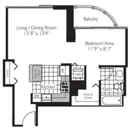 1 Bed 1 Bath - Image 8