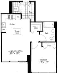1 Bed 1 Bath - Image 14