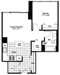 1 Bed 1 Bath - Image 15