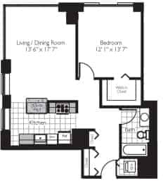 1 Bed 1 Bath - Image 6
