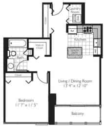 1 Bed 1 Bath - Image 17