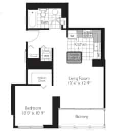 1 Bed 1 Bath - Image 9