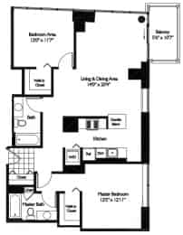 2 Bed 2 Bath - Image 5