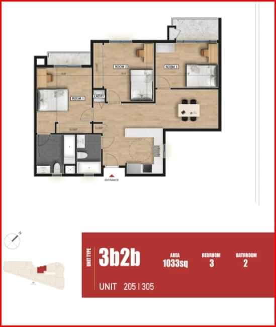 Private Room Shared Bath (3 Bed 2 Bath) - Image 2