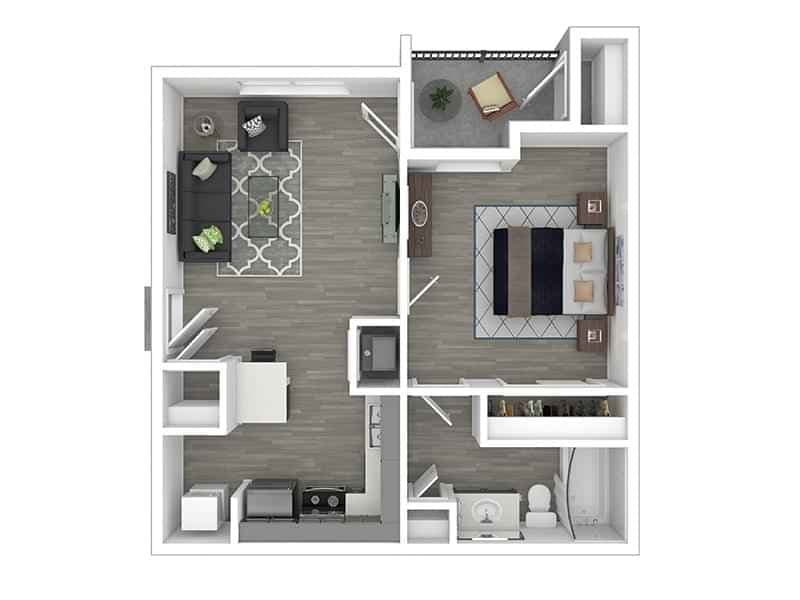 1 Bed 1 Bath - Image 10