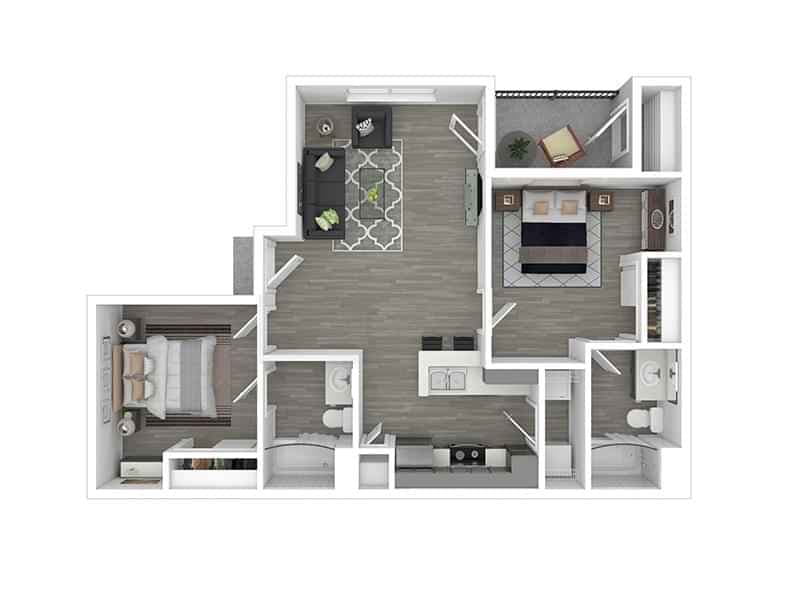 2 Bed 2 Bath - Image 1