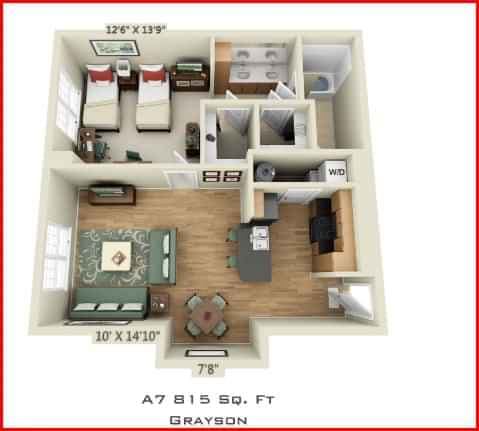 1 Bedroom 1 Bathroom  - Image 4