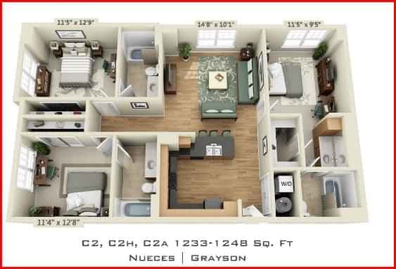 3 Bedroom 3 Bathroom  - Image 3
