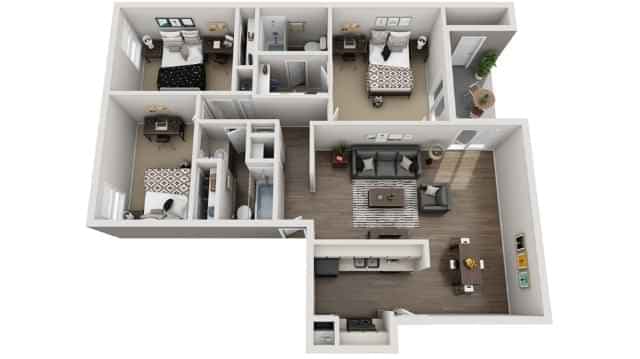 3 Bedroom 2 Bathroom - Image 2