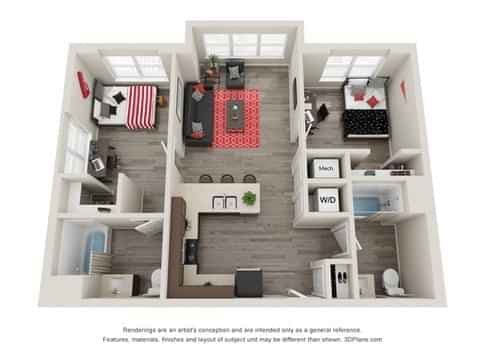 2 Bed 2 Bath - Image 20