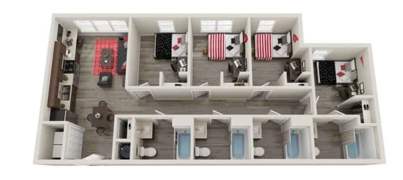 4 Bed 4 Bath - Image 20