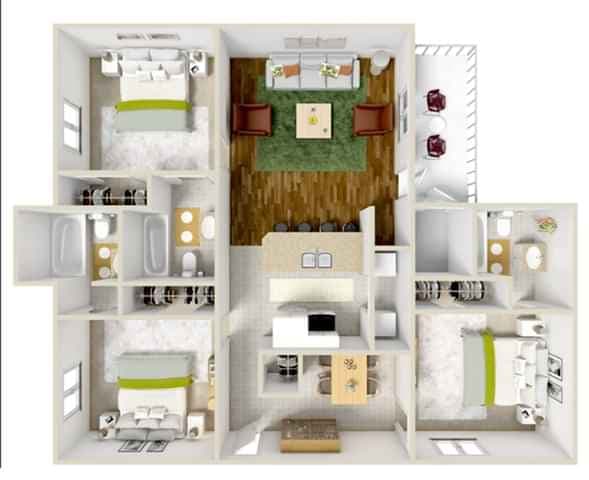 2 Bedroom 2 Bathroom - Image 8