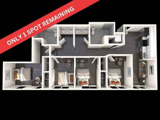 4 Bed 2 Bath - Image 3