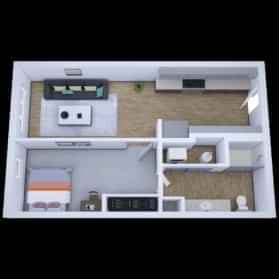 1 Bed 1 Bath - Image 3