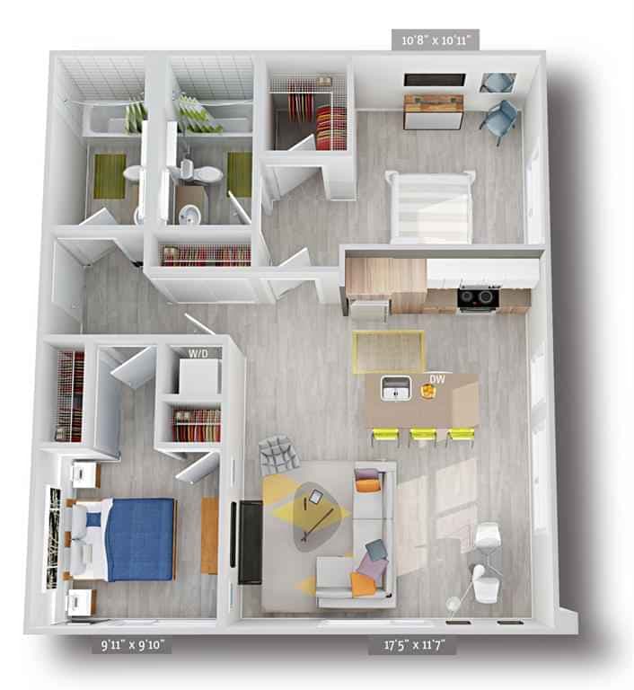 2 Bed 2 Bath - Image 2