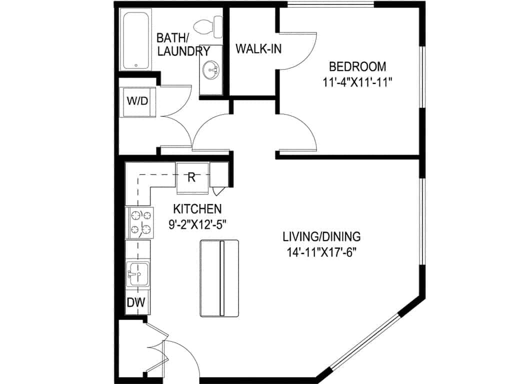 1 Bed 1 Bath - Image 5