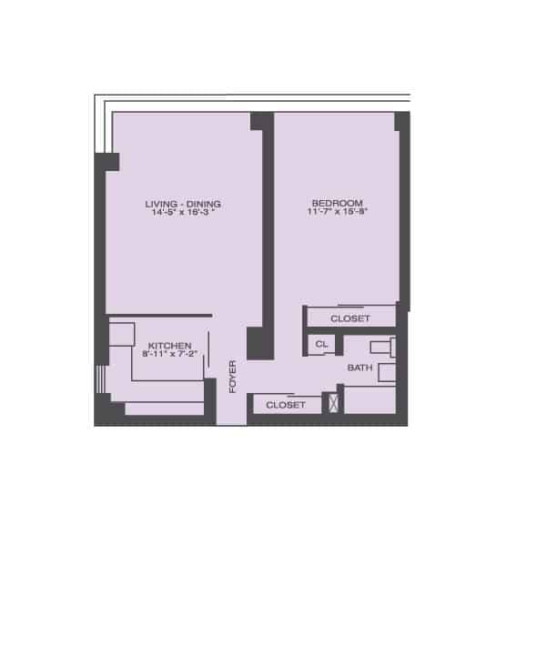 Renovated 1 Bed - Image 4