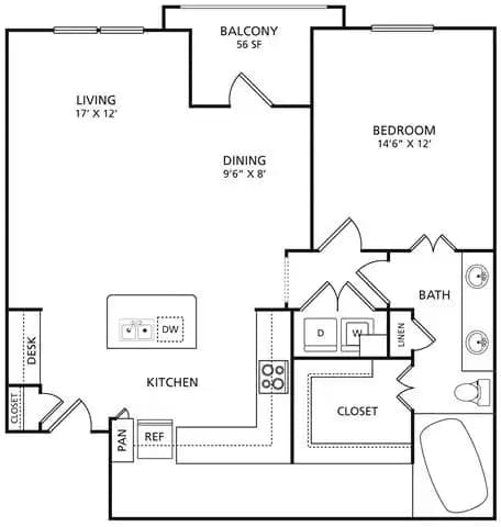 1 Bed 1 Bath  - Image 5