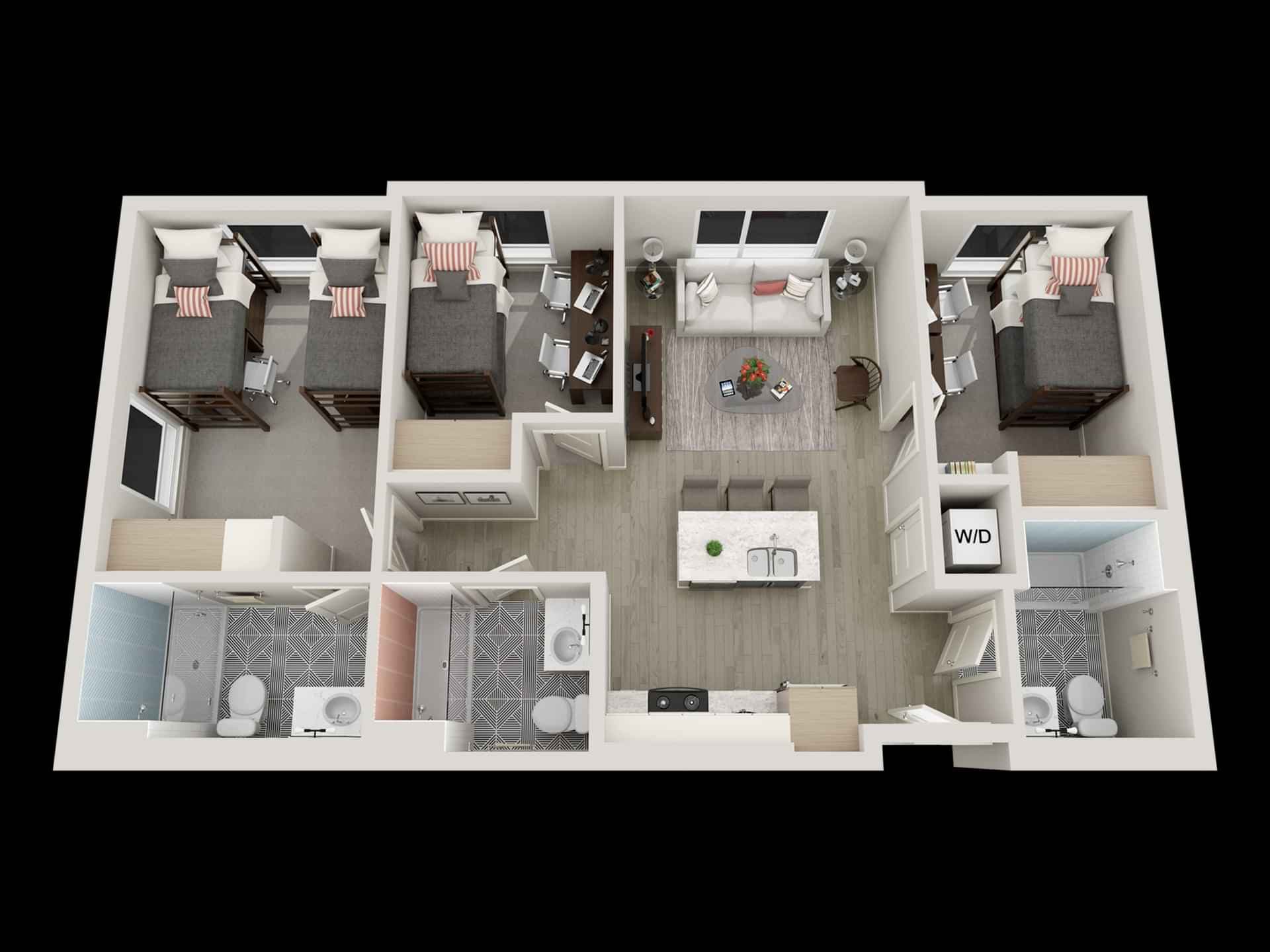 3 Bed 3 Bath - Image 4