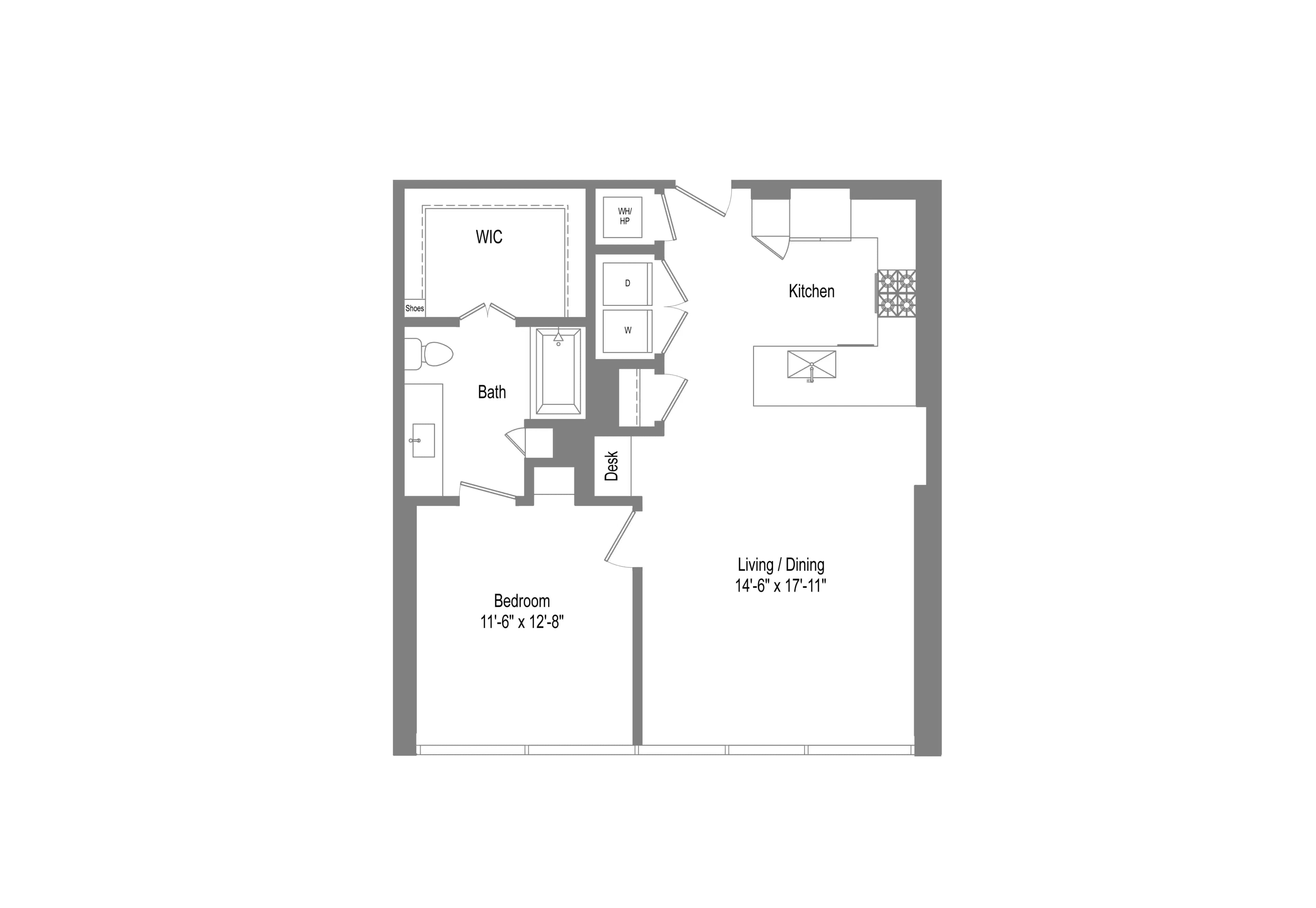 1 Bed 1 Bath  - Image 8
