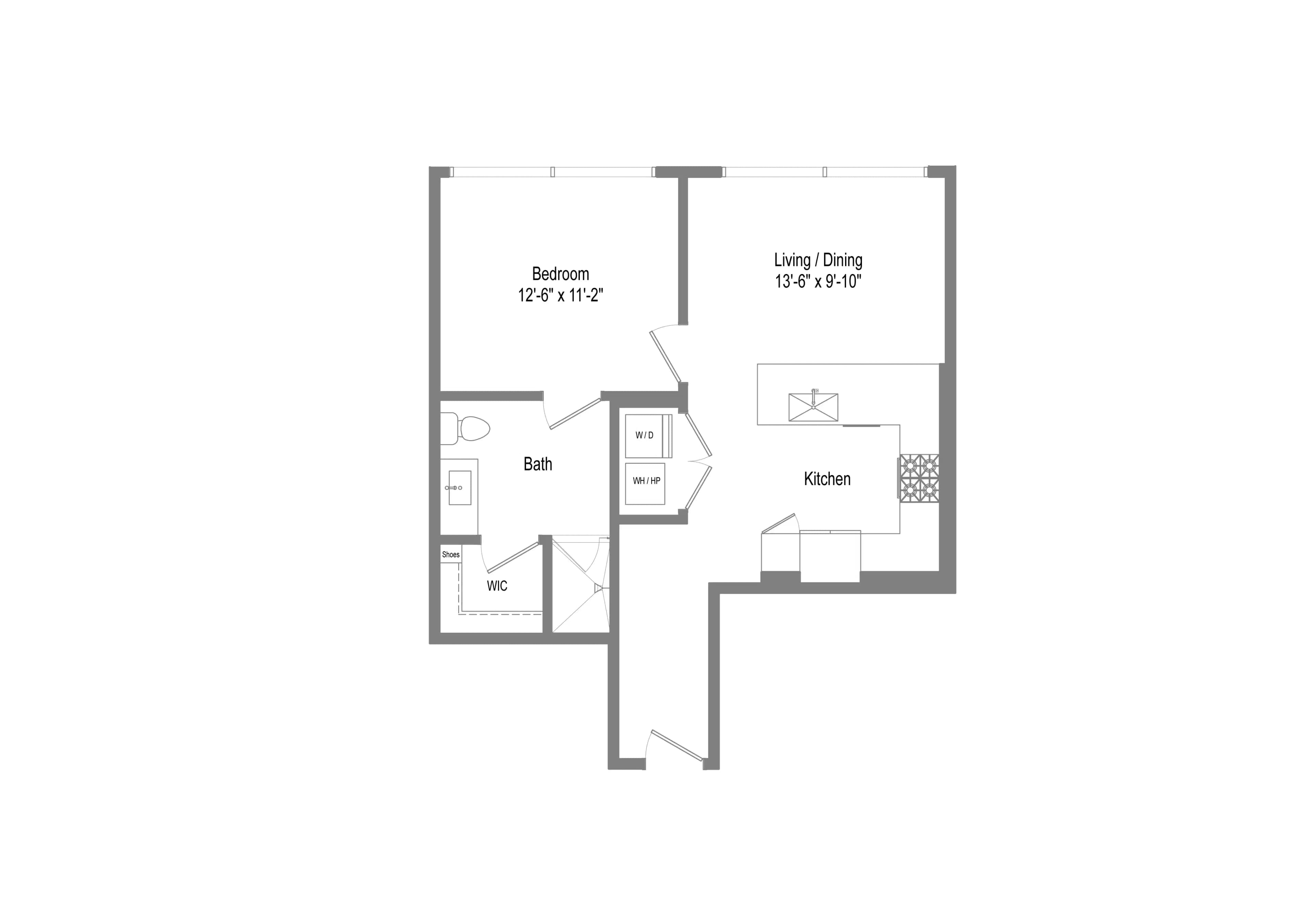 1 Bed 1 Bath  - Image 1