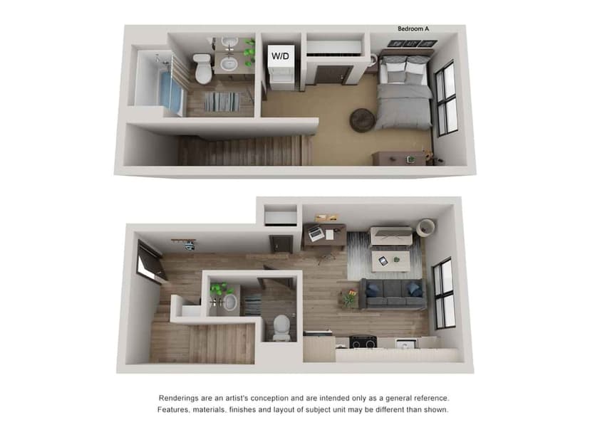 1 Bedroom 1 Bathroom - Image 2