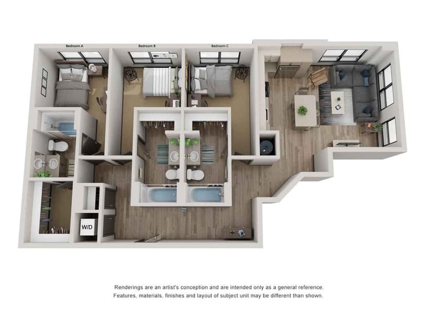 3 Bedroom 3 Bathroom - Image 2