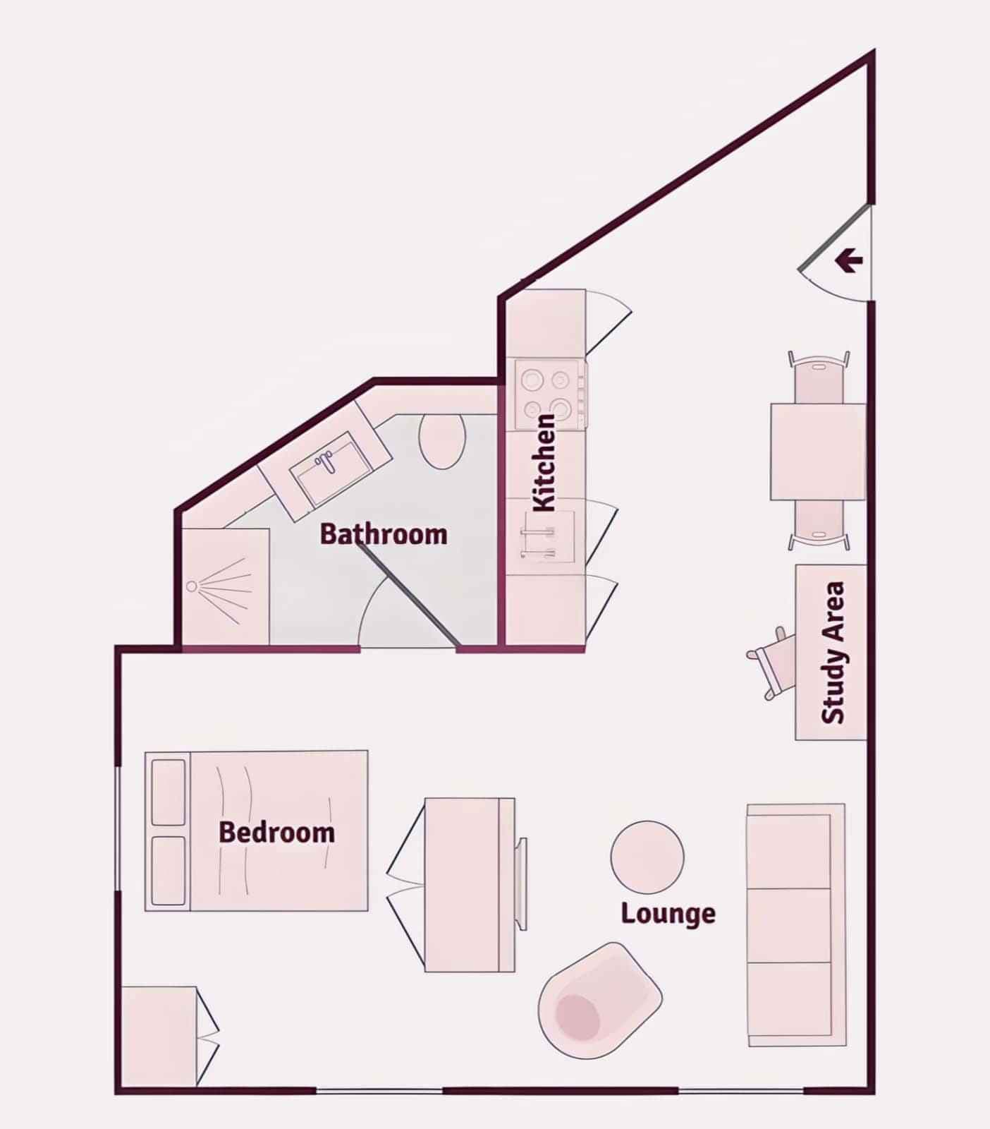 One Bed Apartment - Image 5