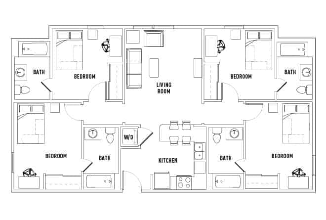 4 Bed 4 Bath