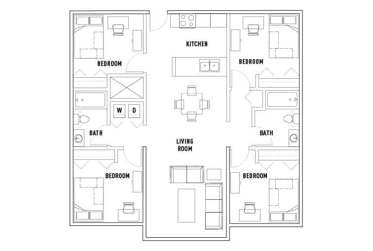 4 Bed 2 Bath - Image 1