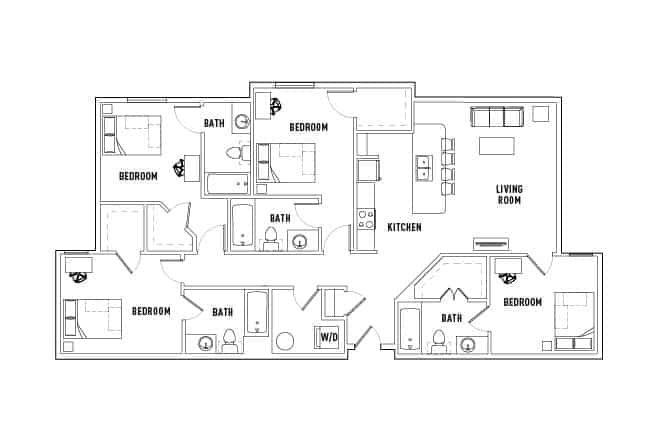4 Bed 4 Bath - Image 2